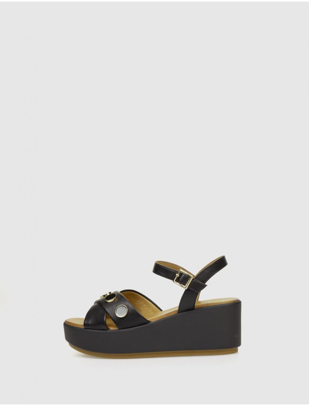 SANDALIA INUOVO 123109 NEGRO