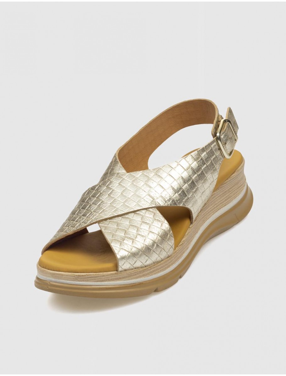 SANDALIA PAULA URBAN 24 651 PLATINO