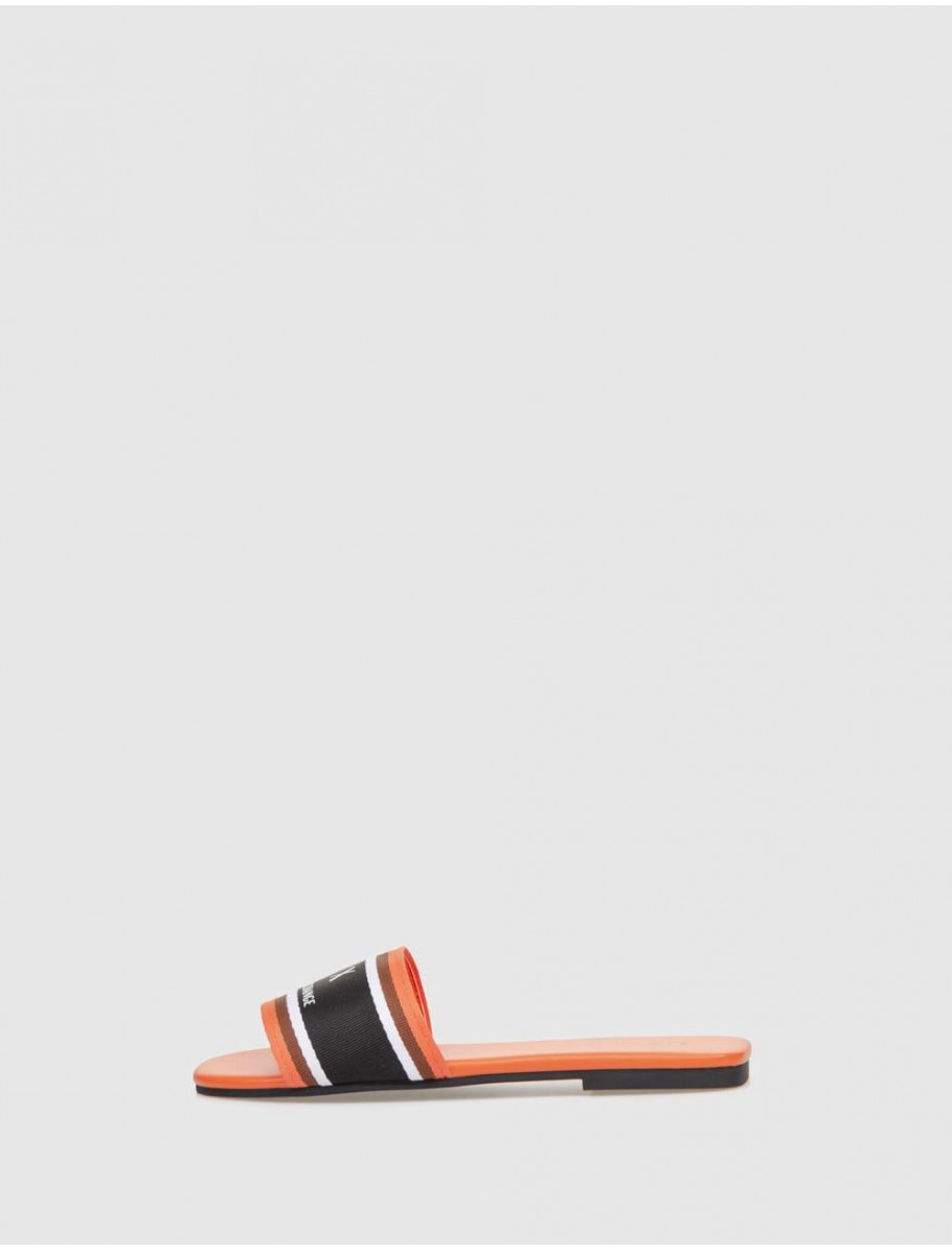 SANDALIA ARMANI EXCHANGE XDP045 NARANJA