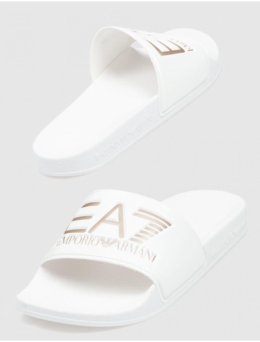 CHANCLA ARMANI EA7 XCP001 BLANCO