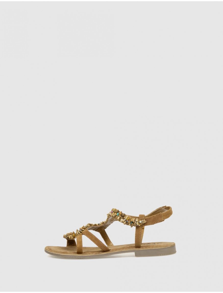 SANDALIA OBVIO SHOES IF6205 TAUPE