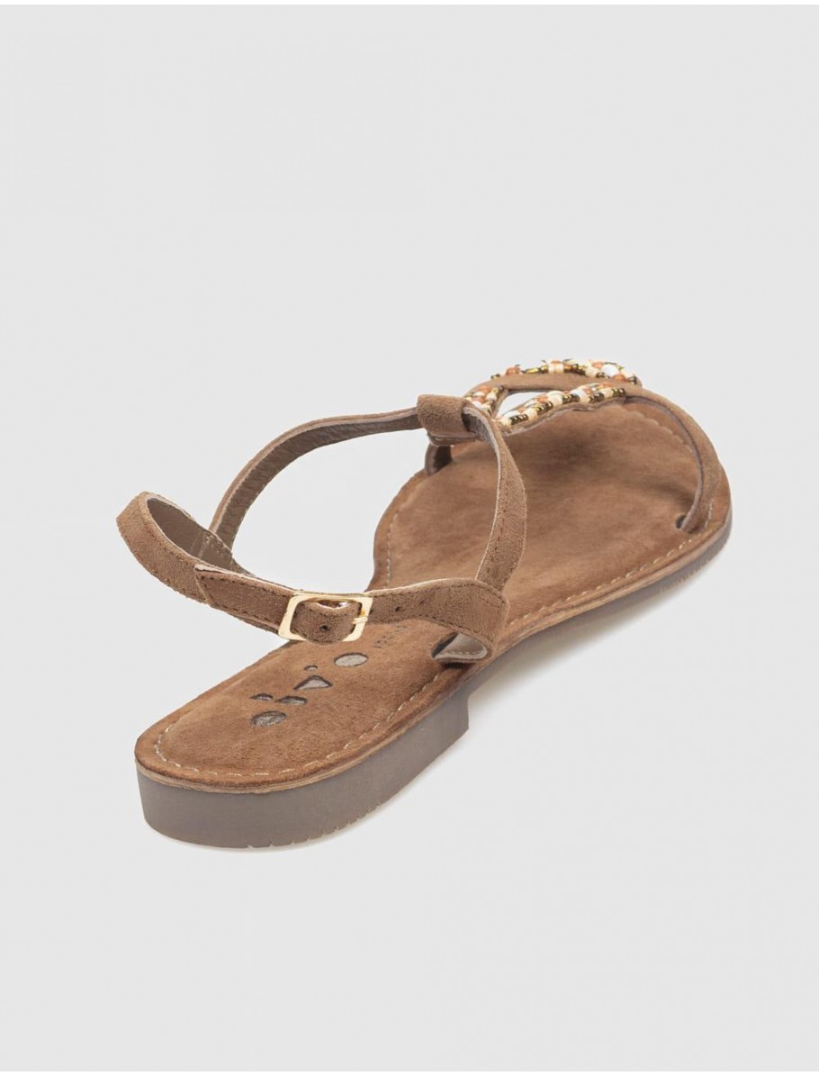 SANDALIA OBVIO SHOES IF9937 TAUPE