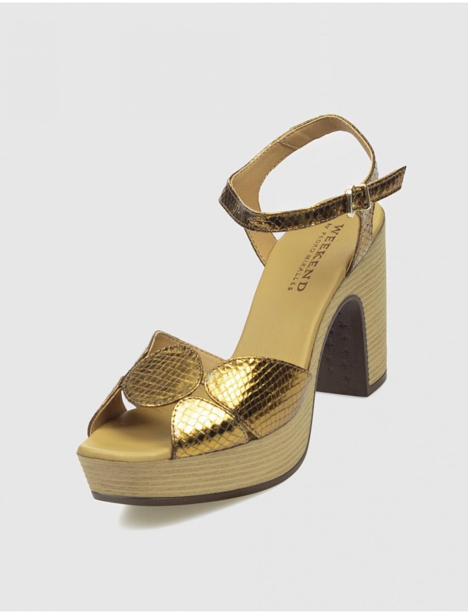 SANDALIA WEEKEND 12437 BRONCE