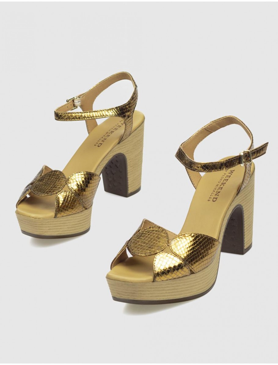 SANDALIA WEEKEND 12437 BRONCE