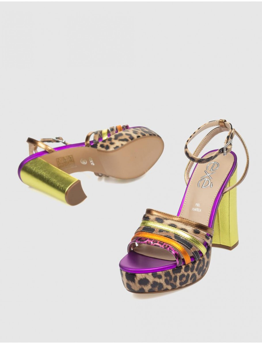 SANDALIA EXE OPHELIA 636 LEOPARDO