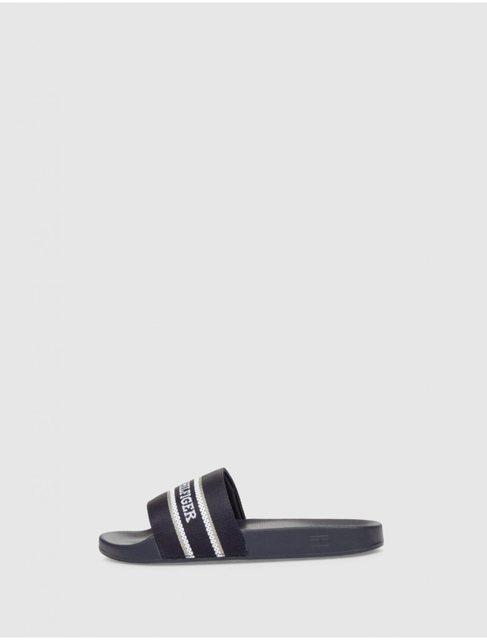 CHANCLA TOMMY HILFIGER TJW CHUNKY FLATFORM SLIDE MARINO