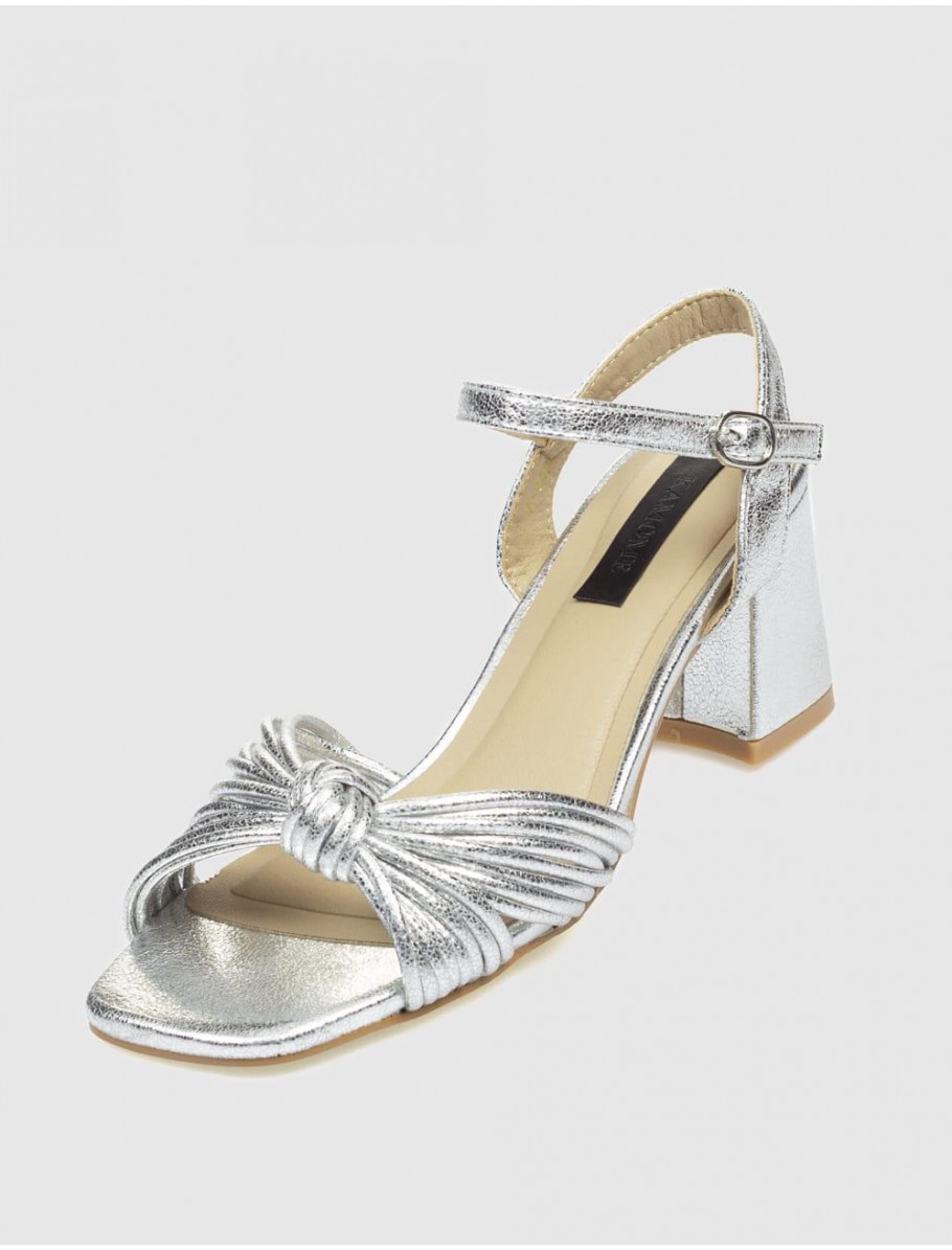 SANDALIA KAMOME A3009 PLATA