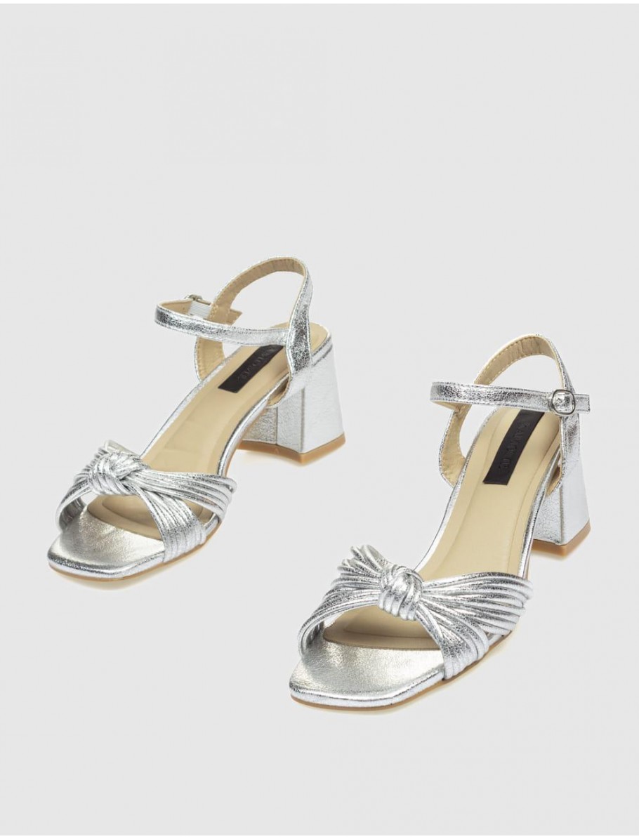 SANDALIA KAMOME A3009 PLATA