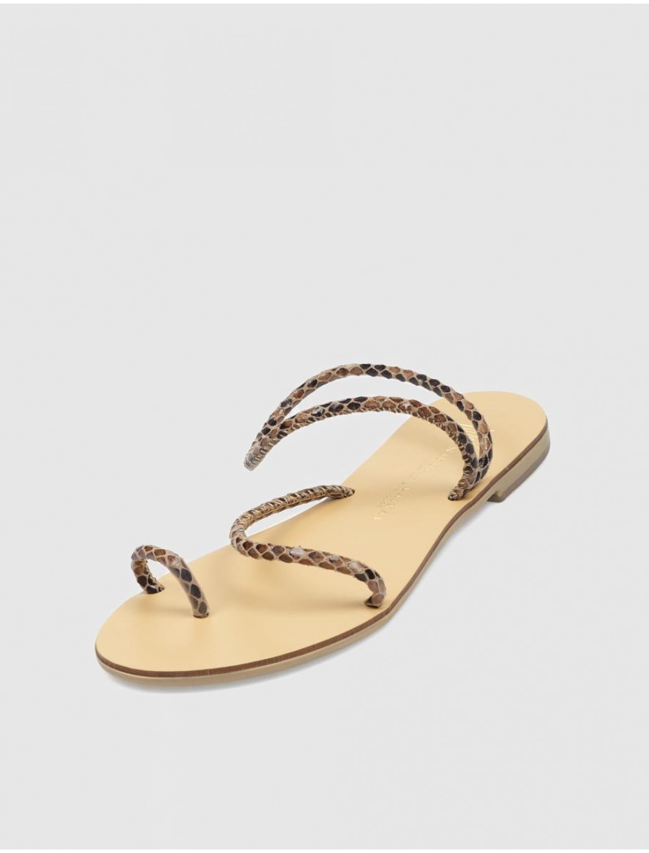 SANDALIA NICOLAS LAINAS 63 G TAUPE