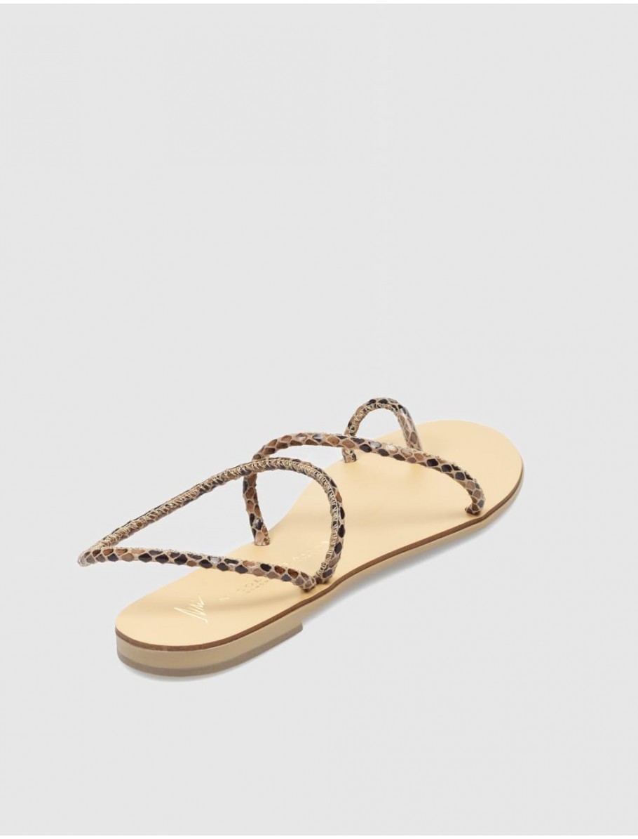 SANDALIA NICOLAS LAINAS 63 G TAUPE