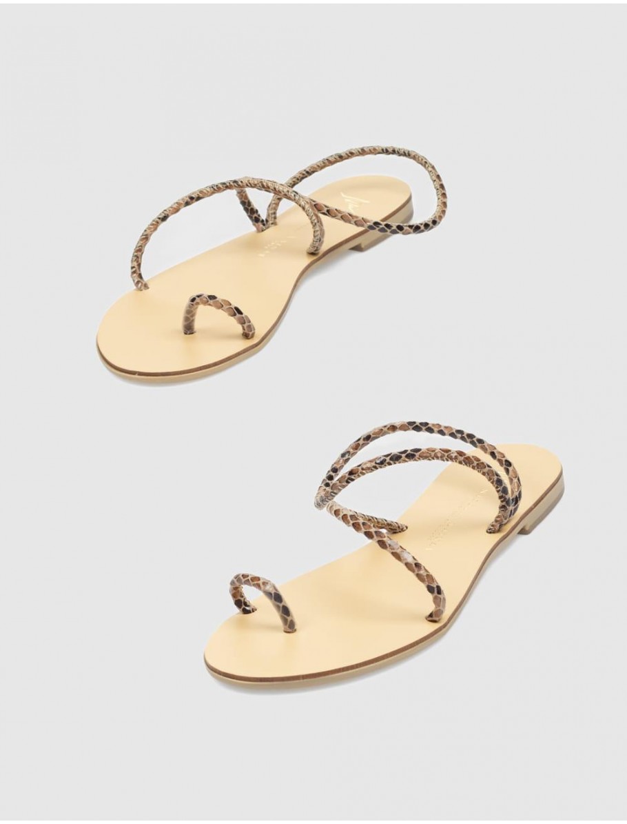 SANDALIA NICOLAS LAINAS 63 G TAUPE