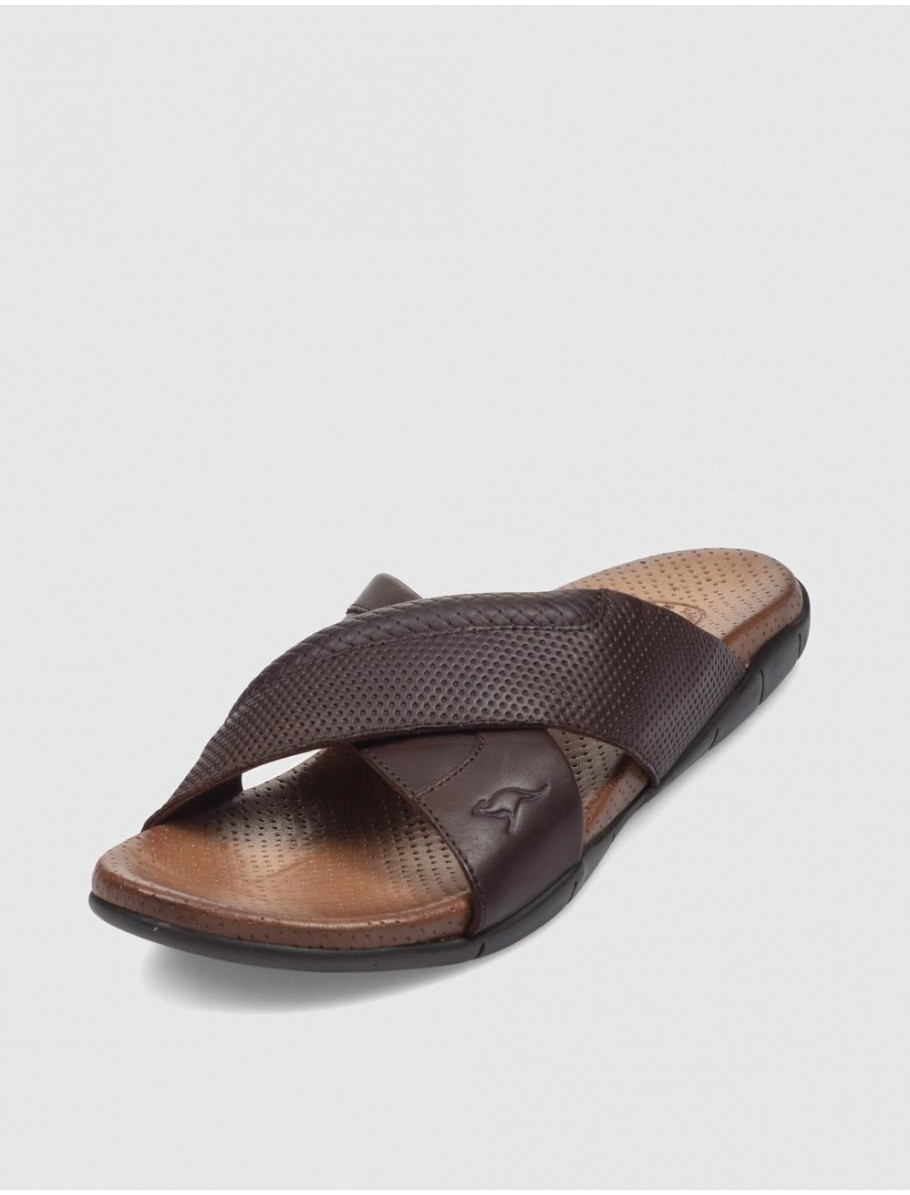 SANDALIA KANGAROOS 515 MARRoN