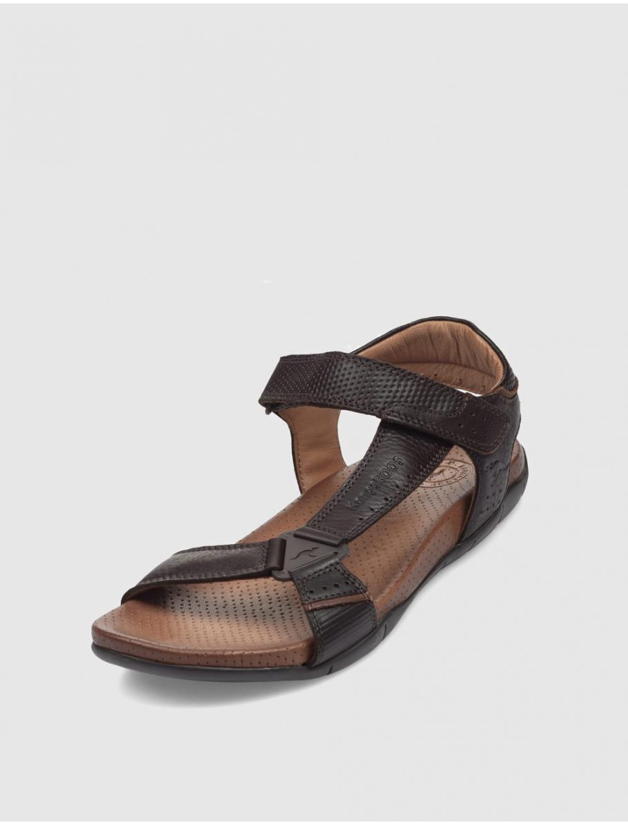SANDALIA CALIFORNIANA KANGAROOS 522 MARRoN