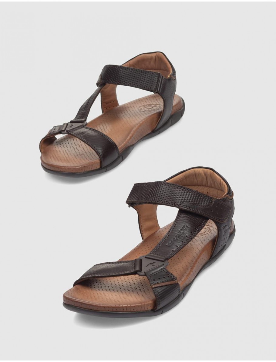 SANDALIA CALIFORNIANA KANGAROOS 522 MARRoN