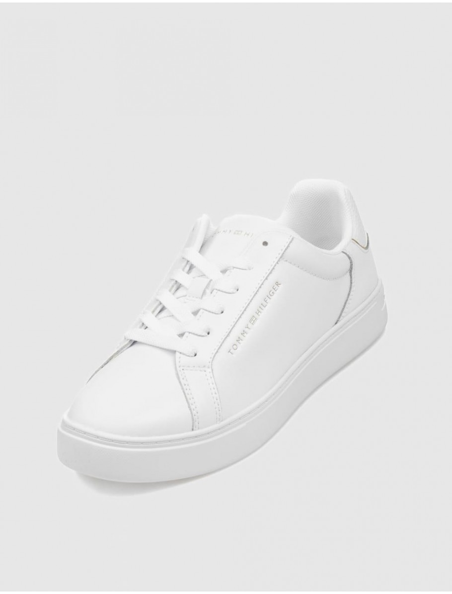 ZAPATILLA TOMMY HILFIGER ESSENTIAL COURT SNEAKER BLANCO