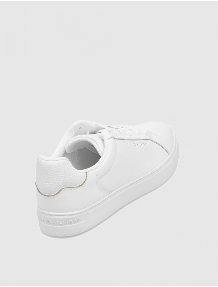 ZAPATILLA TOMMY HILFIGER ESSENTIAL COURT SNEAKER BLANCO