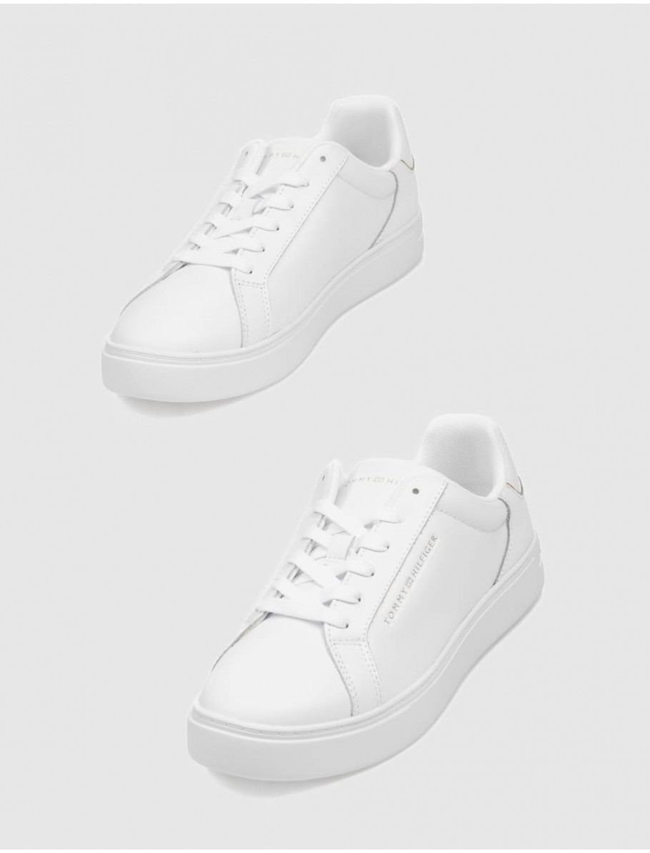 ZAPATILLA TOMMY HILFIGER ESSENTIAL COURT SNEAKER BLANCO
