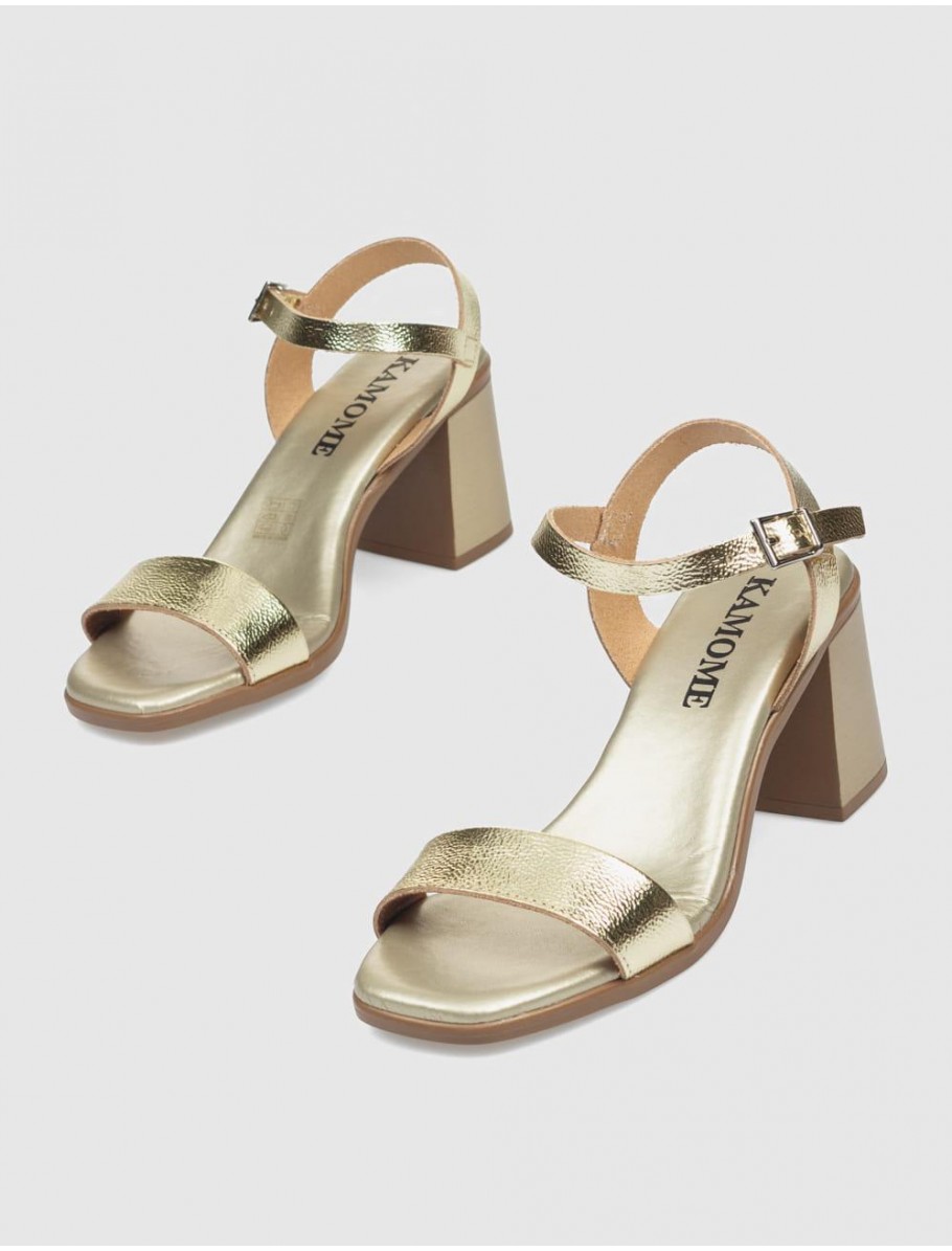 SANDALIA KAMOME JOSEPHINE PLATINO