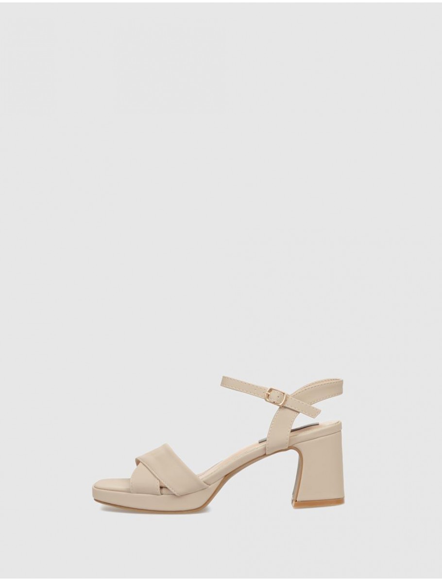 SANDALIA KAMOME TRENDS BAMBU BEIG