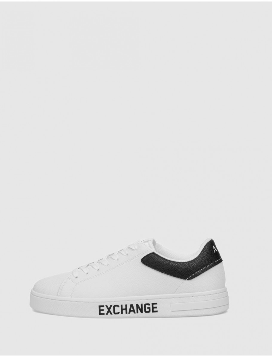 ZAPATILLA ARMANI EXCHANGE XUX216 BLANCO