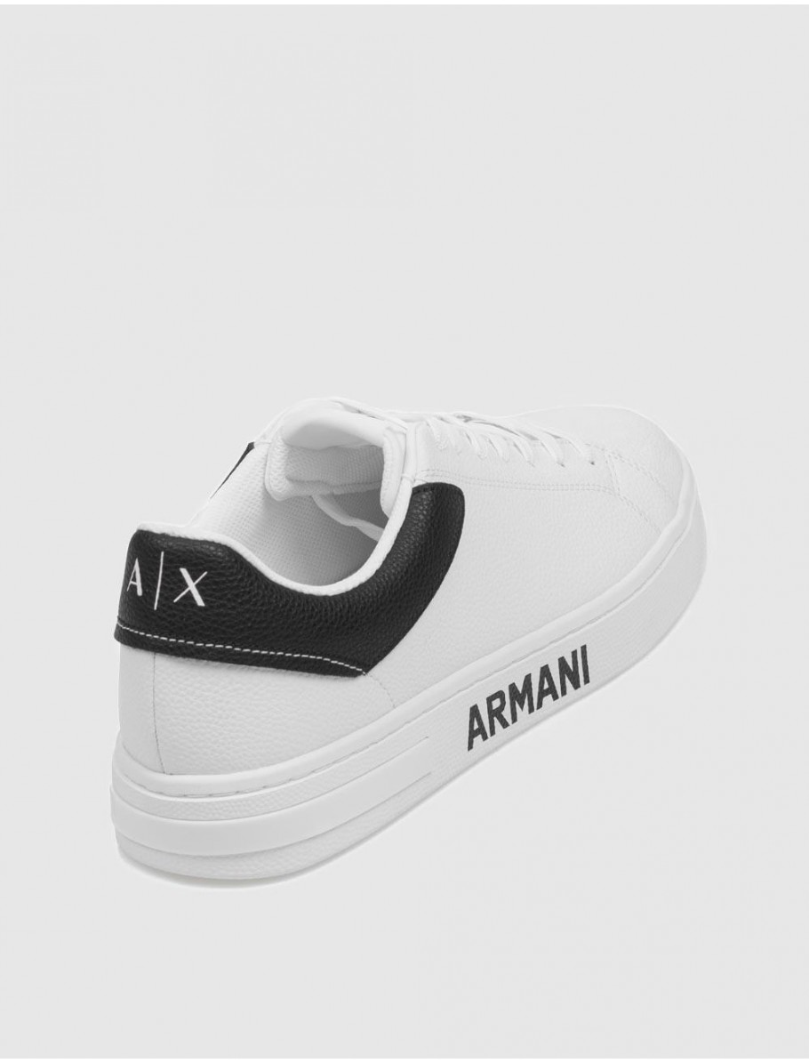 ZAPATILLA ARMANI EXCHANGE XUX216 BLANCO