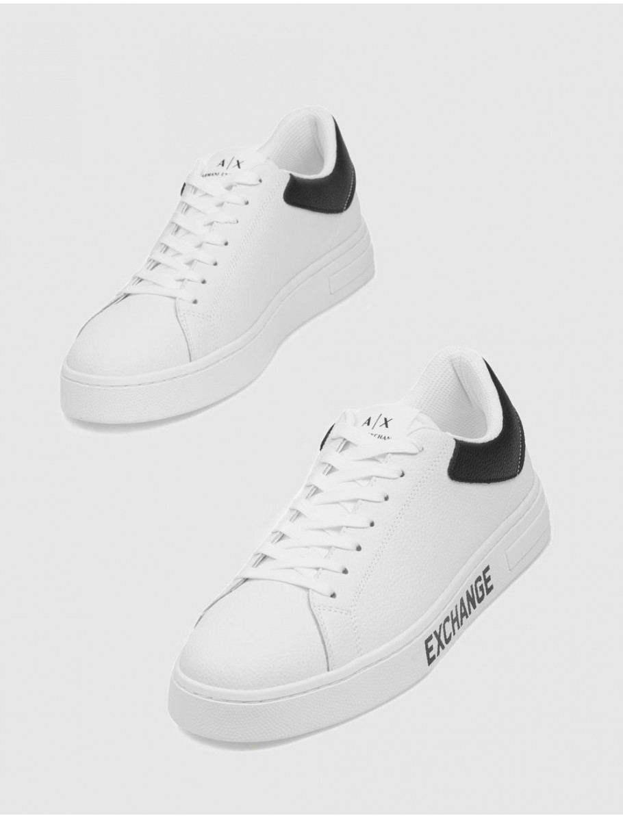 ZAPATILLA ARMANI EXCHANGE XUX216 BLANCO