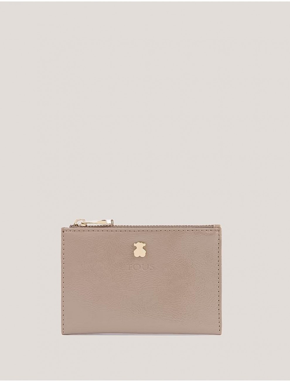 CARTERA TOUS DORP MONEDERO TARJETERO TAUPE