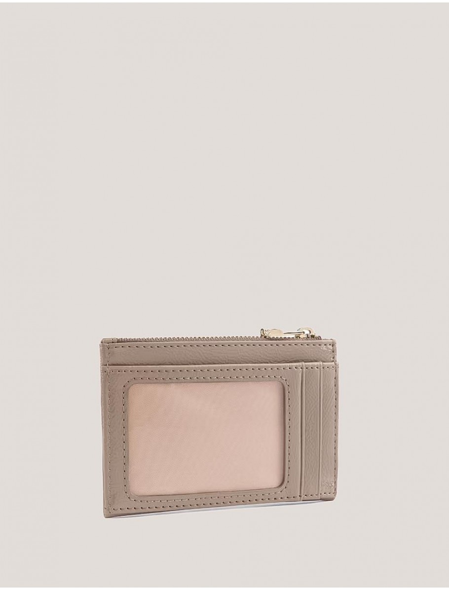CARTERA TOUS DORP MONEDERO TARJETERO TAUPE