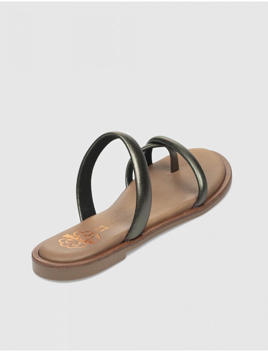 SANDALIA PORRONET 3012 PLOMO