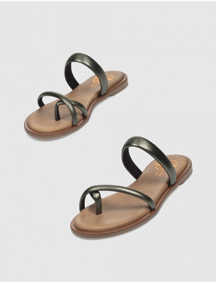 SANDALIA PORRONET 3012 PLOMO