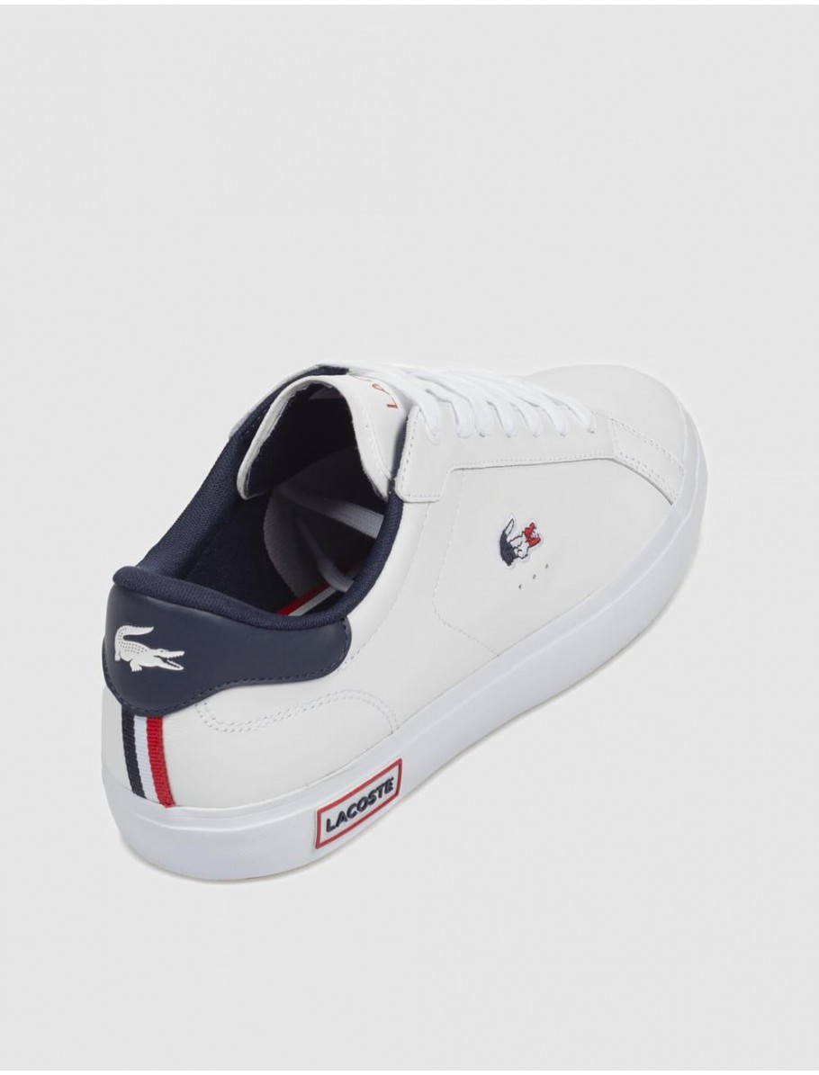 ZAPATILLA LACOSTE POWERCOURT TRI BLANCO