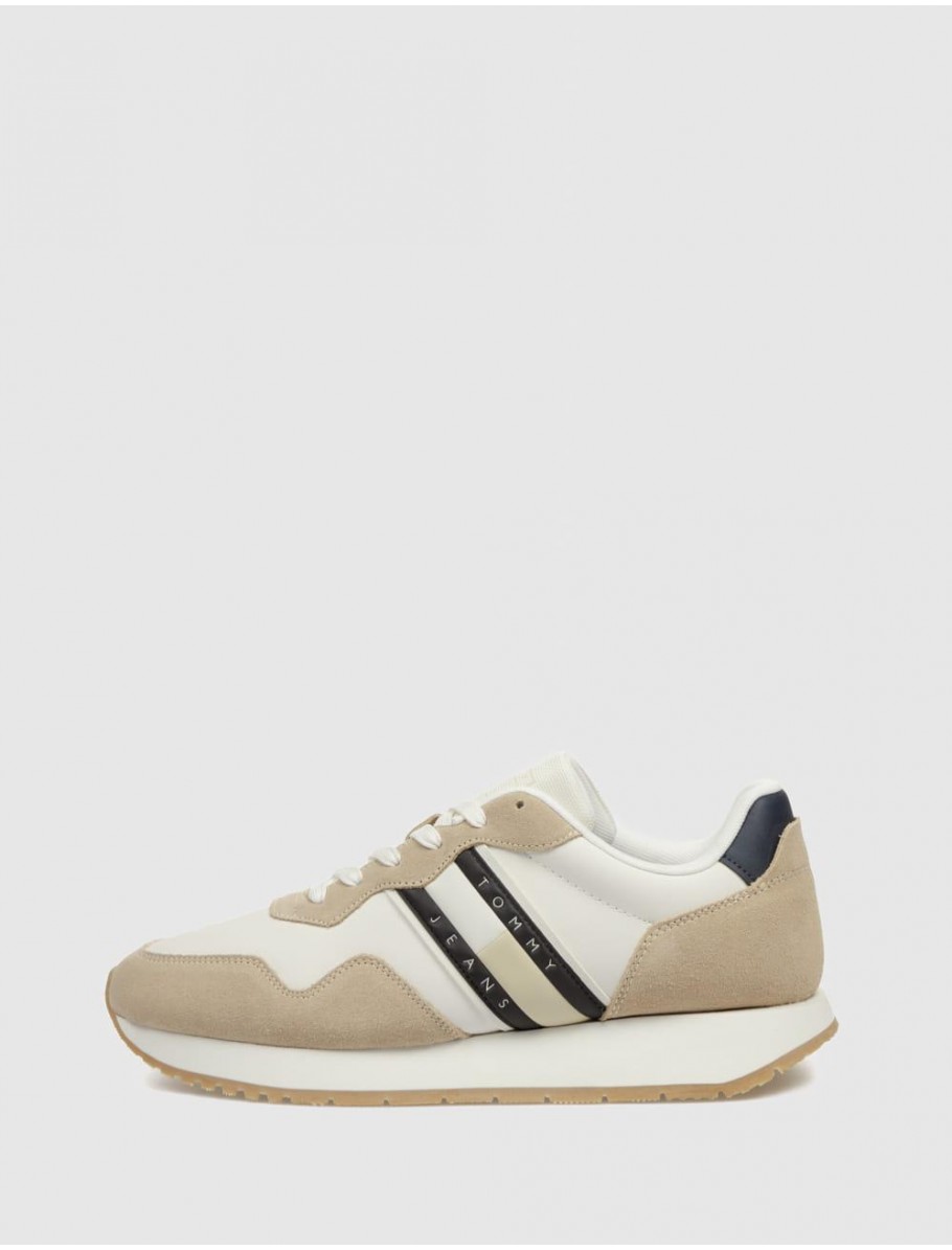ZAPATILLA TOMMY HILFIGER TJM MODERN RUNNER BLANCO