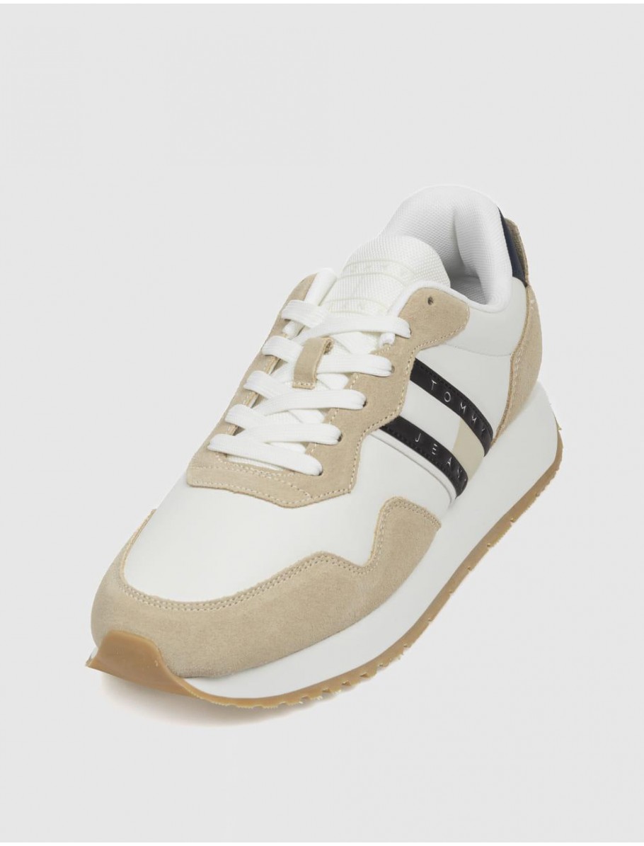 ZAPATILLA TOMMY HILFIGER TJM MODERN RUNNER BLANCO