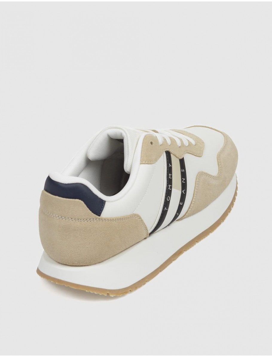 ZAPATILLA TOMMY HILFIGER TJM MODERN RUNNER BLANCO