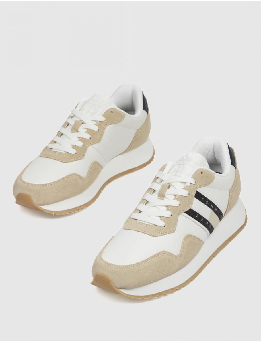 ZAPATILLA TOMMY HILFIGER TJM MODERN RUNNER BLANCO