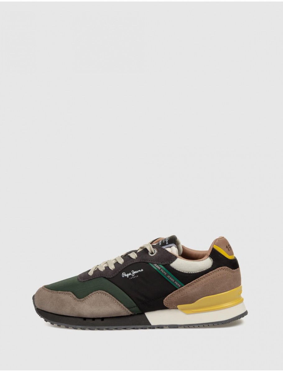 ZAPATILLA PEPE JEANS LONDON BRAND VERDE