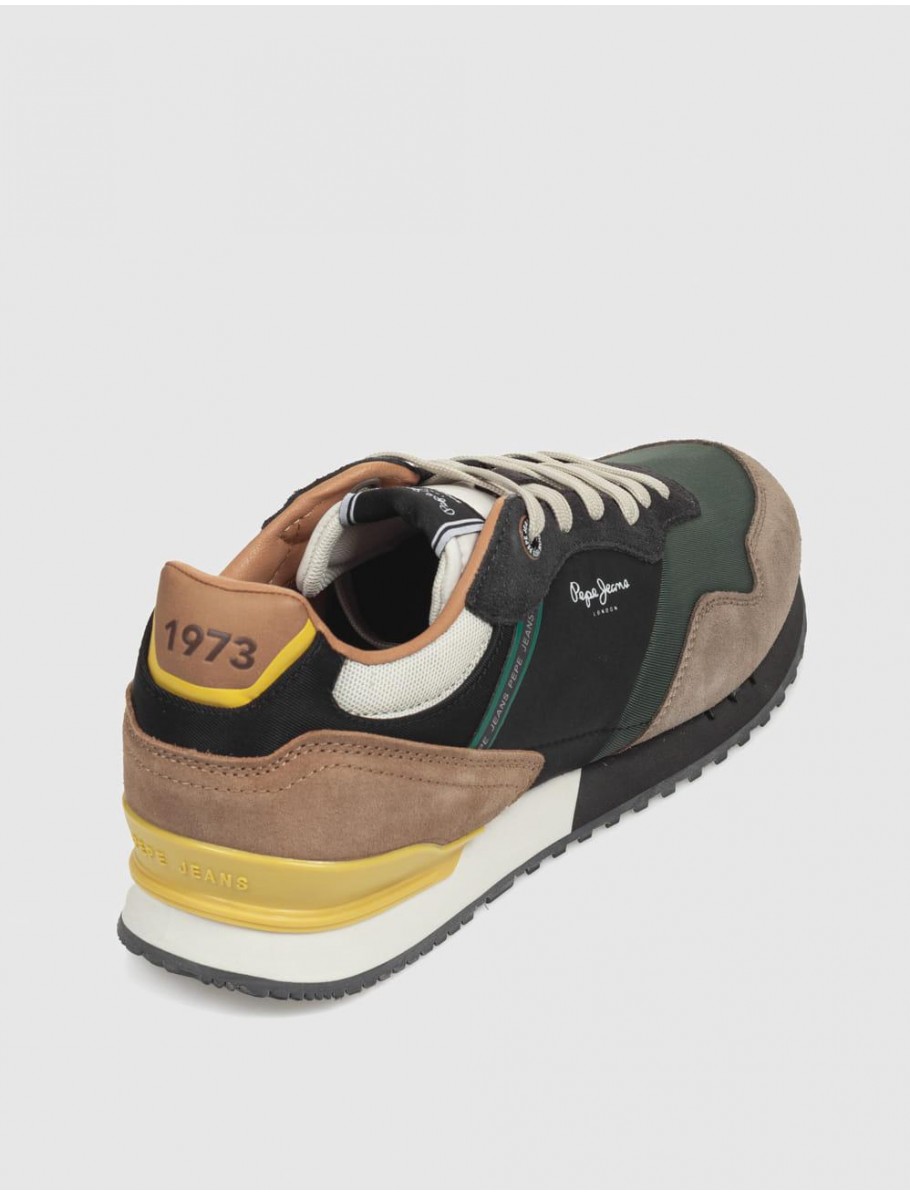 ZAPATILLA PEPE JEANS LONDON BRAND VERDE