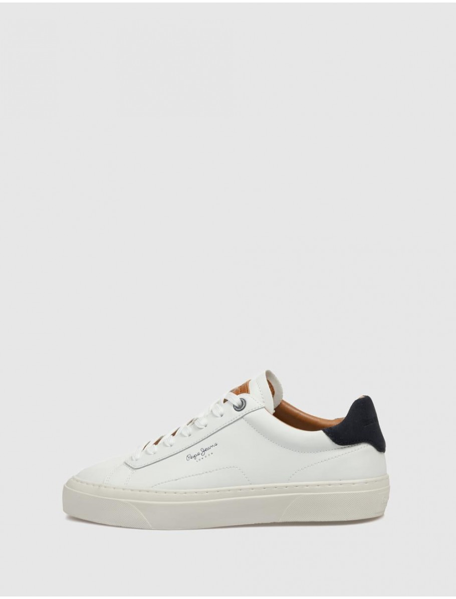 ZAPATILLA PEPE JEANS YOGI ORIGINAL BLANCO