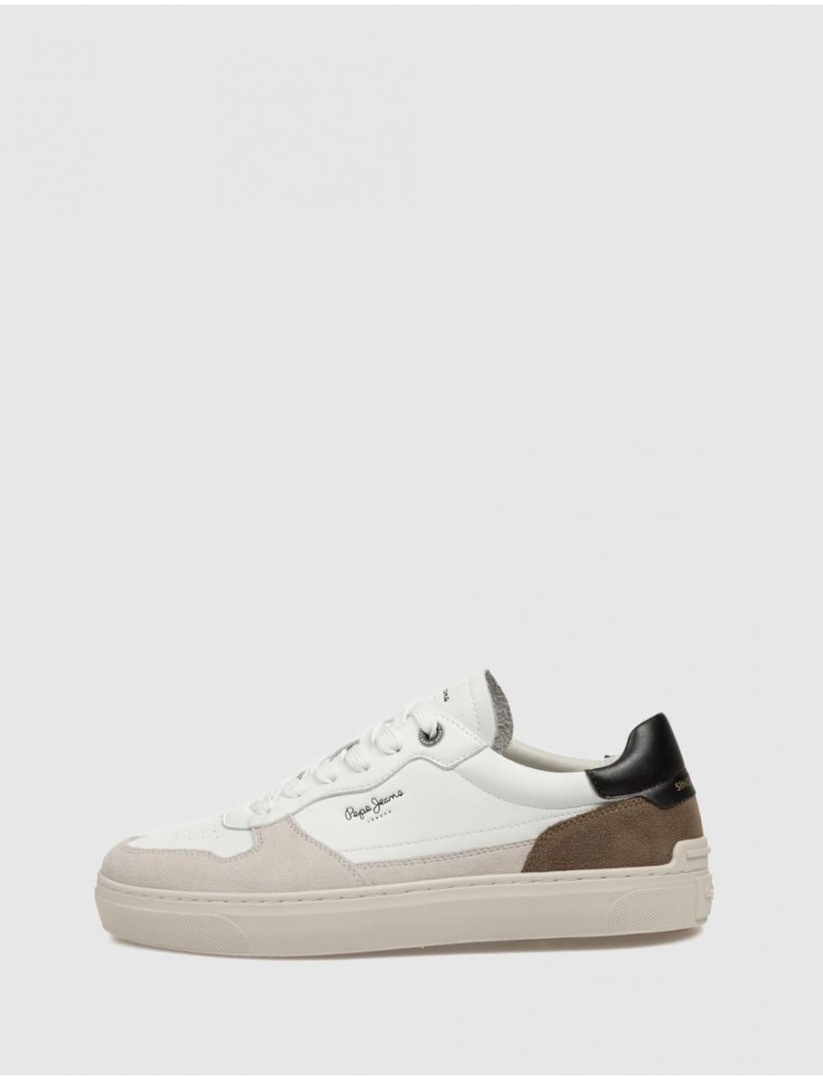 ZAPATILLA PEPE JEANS CAMDEM NATURE BLANCO