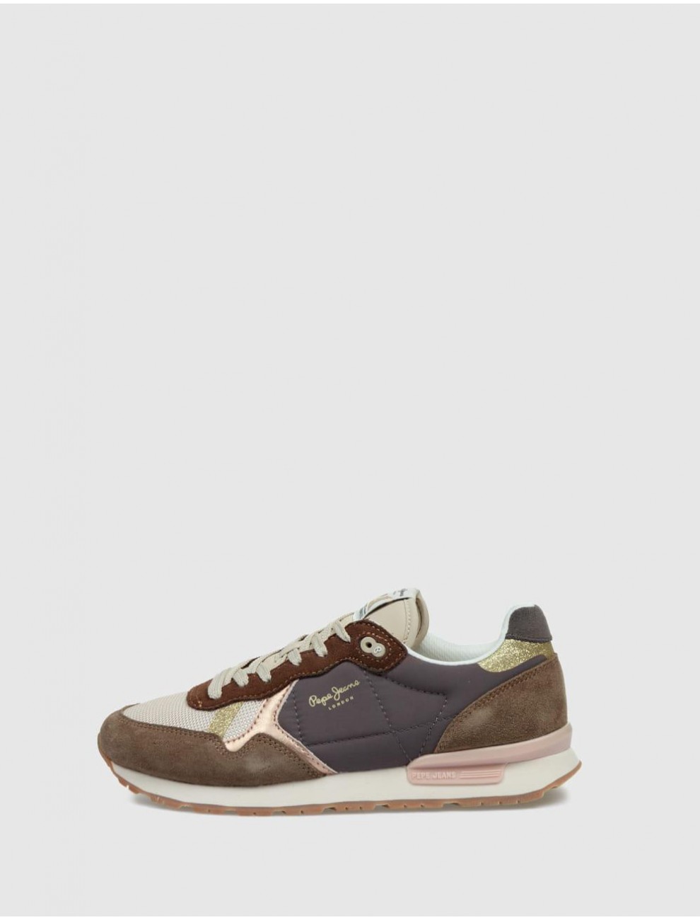 ZAPATILLA PEPE JEANS BRIT MIXT MARRoN