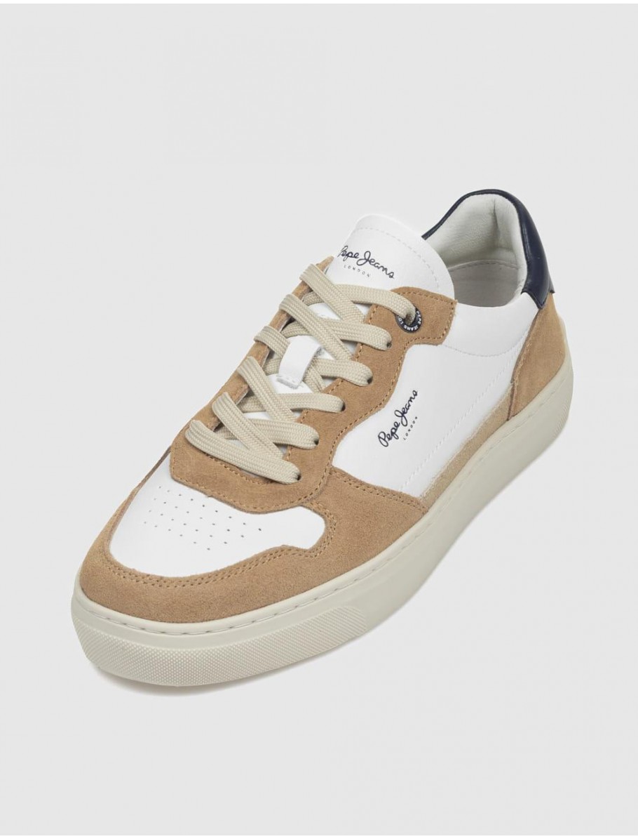 ZAPATILLA PEPE JEANS CAMDEM NATURE TAUPE