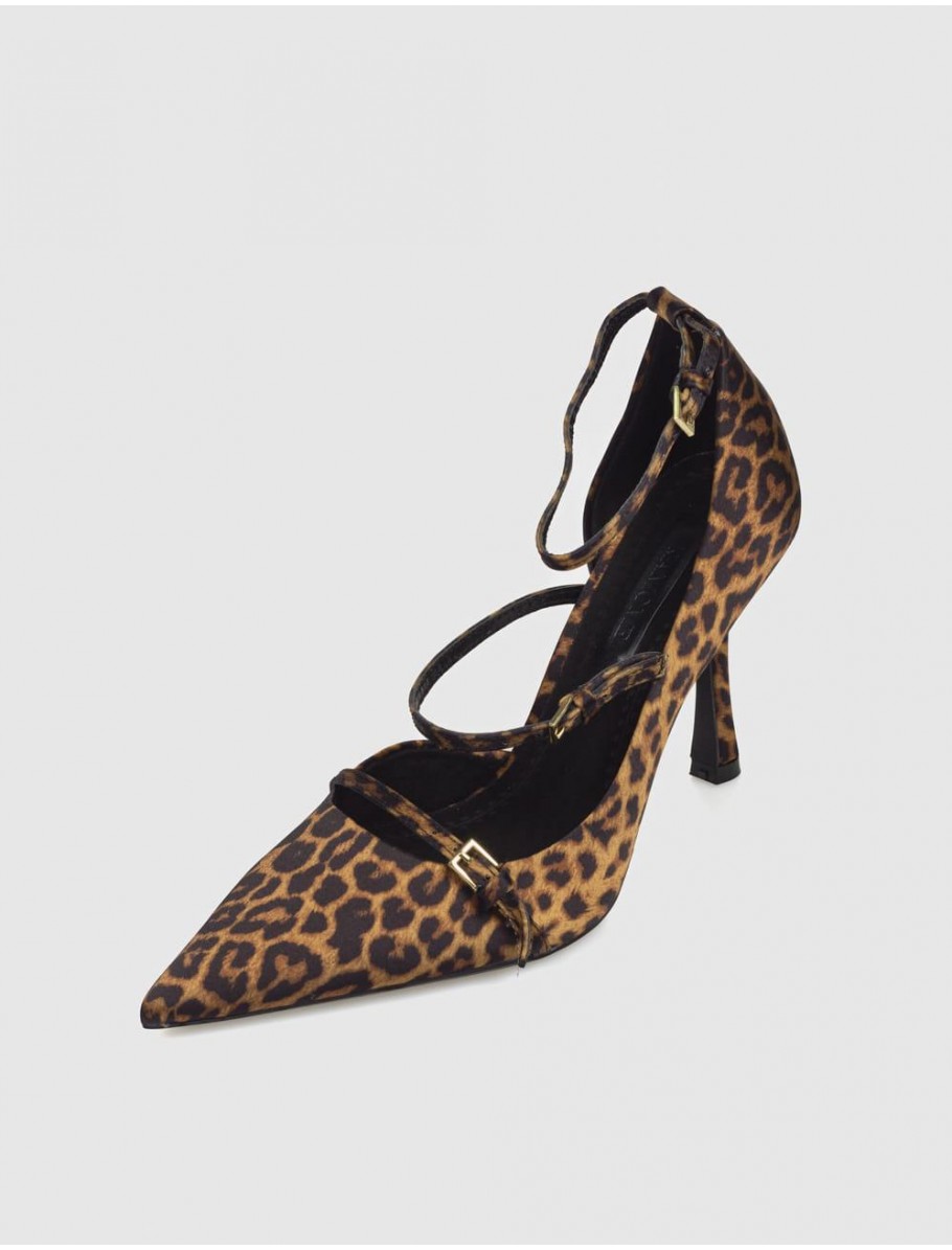ZAPATO KAMOME LIVA LEOPARDO