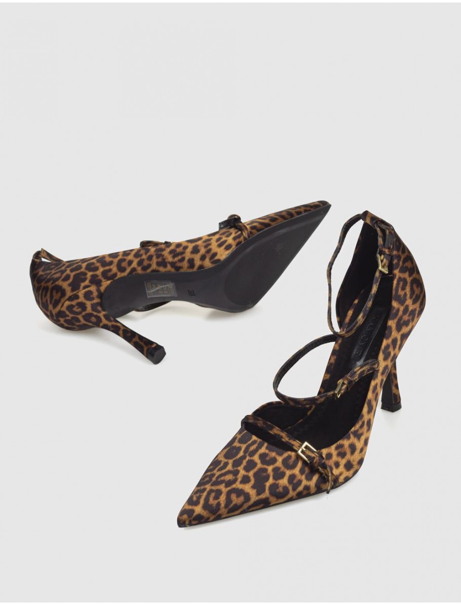 ZAPATO KAMOME LIVA LEOPARDO