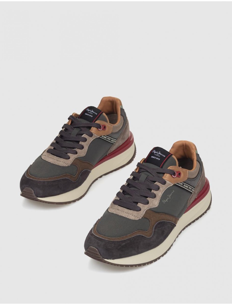 ZAPATILLA PEPE JEANS BUSTER PRO GRIS