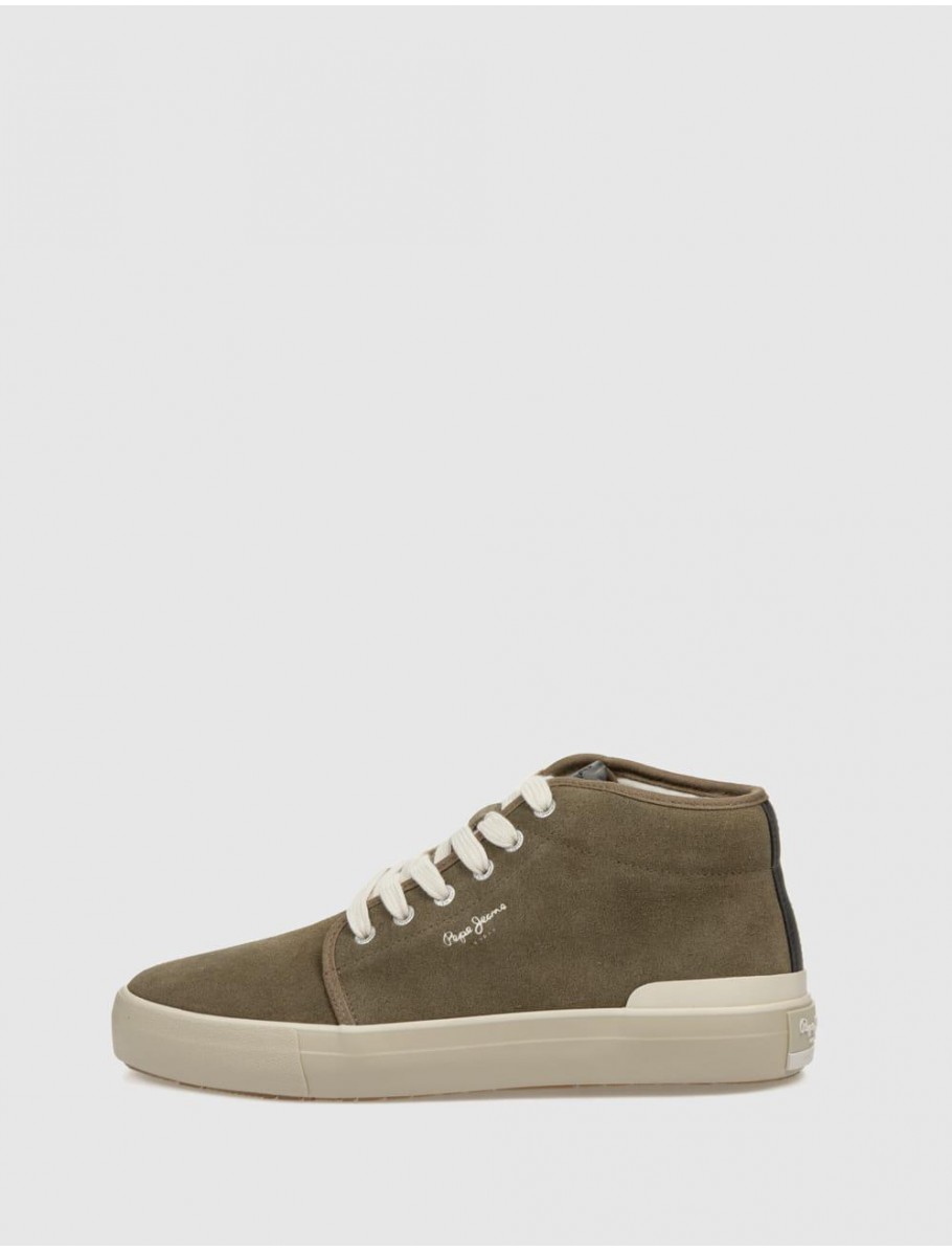ZAPATILLA PEPE JEANS BEN TOP VERDE