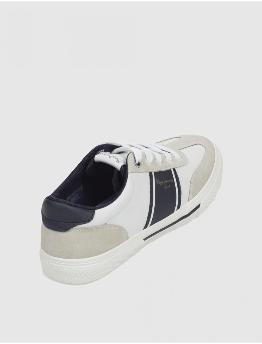 ZAPATILLA PEPE JEANS KENTON CLUB BLANCO