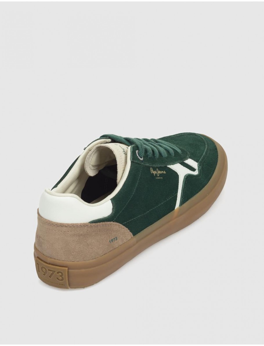 ZAPATILLA PEPE JEANS TRAVIS FREE VERDE