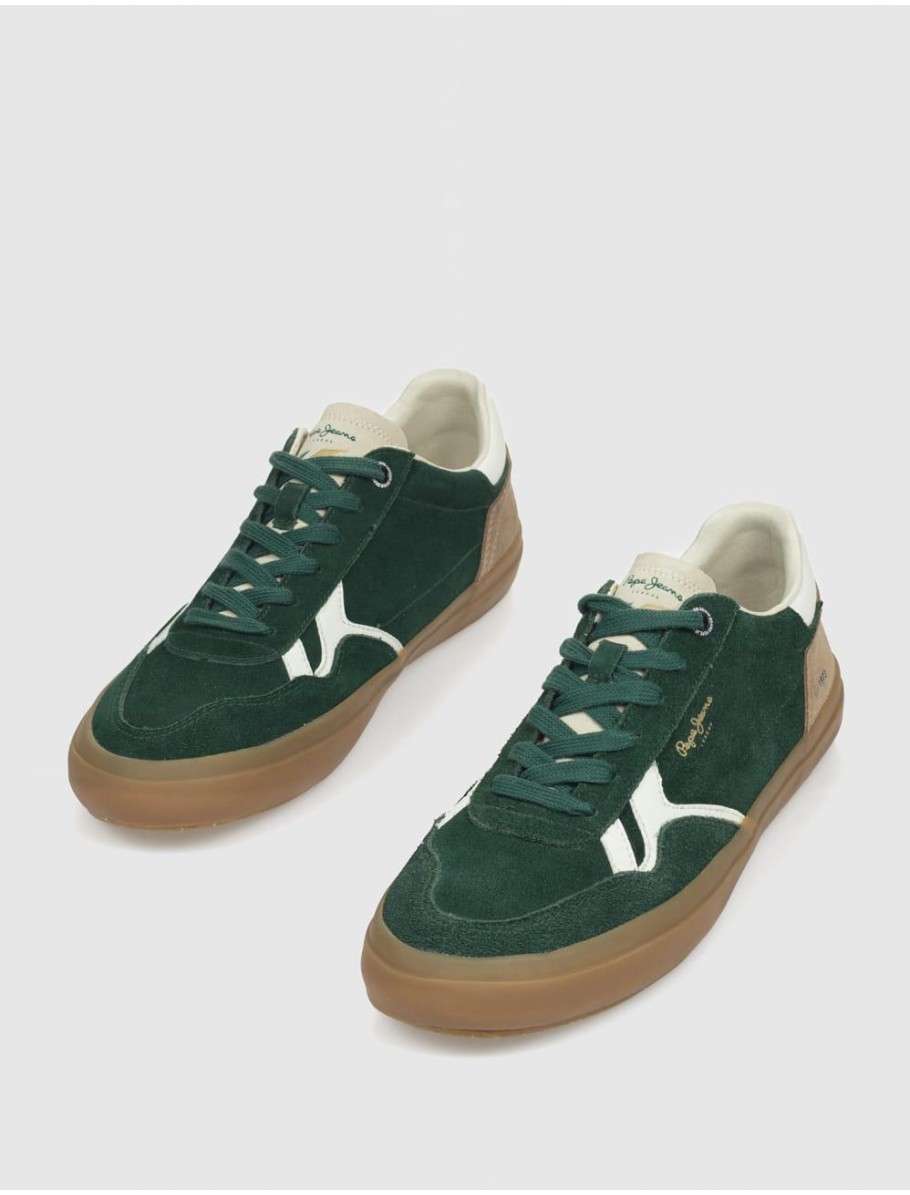 ZAPATILLA PEPE JEANS TRAVIS FREE VERDE
