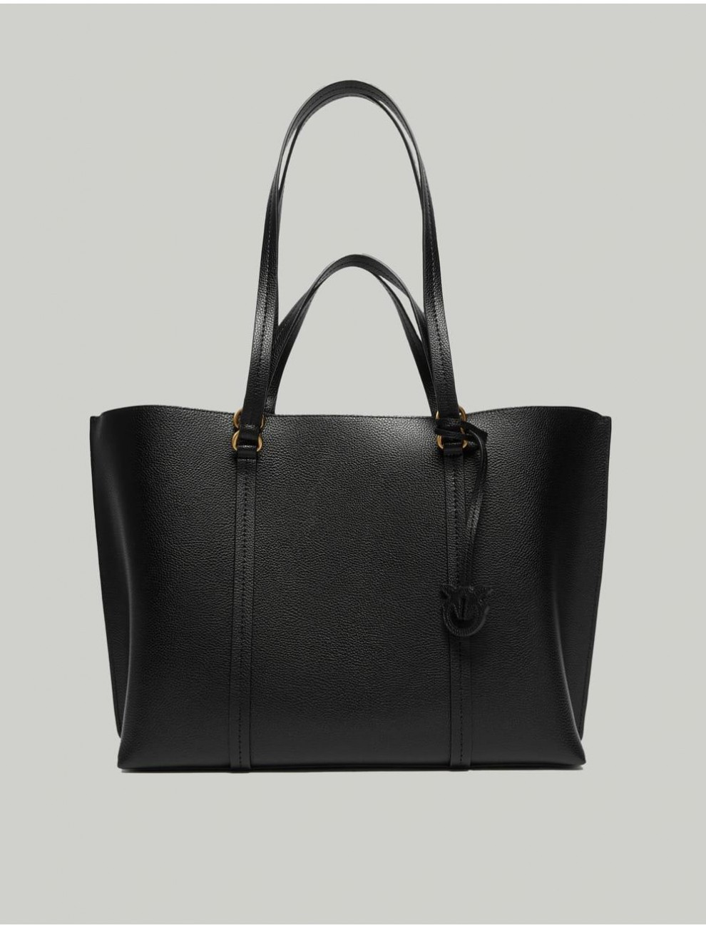 BOLSO PINKO CARRIE SHOPPER NEGRO