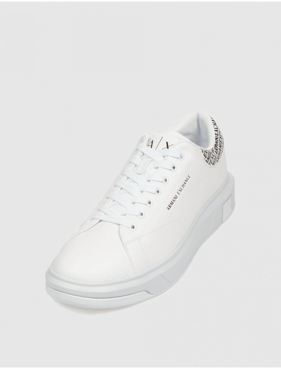 ZAPATILLA ARMANI EXCHANGE XUX123 BLANCO